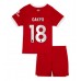 Liverpool Cody Gakpo #18 Replika Babykläder Hemma matchkläder barn 2023-24 Korta ärmar (+ Korta byxor)